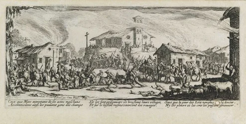Pillage et incendie d